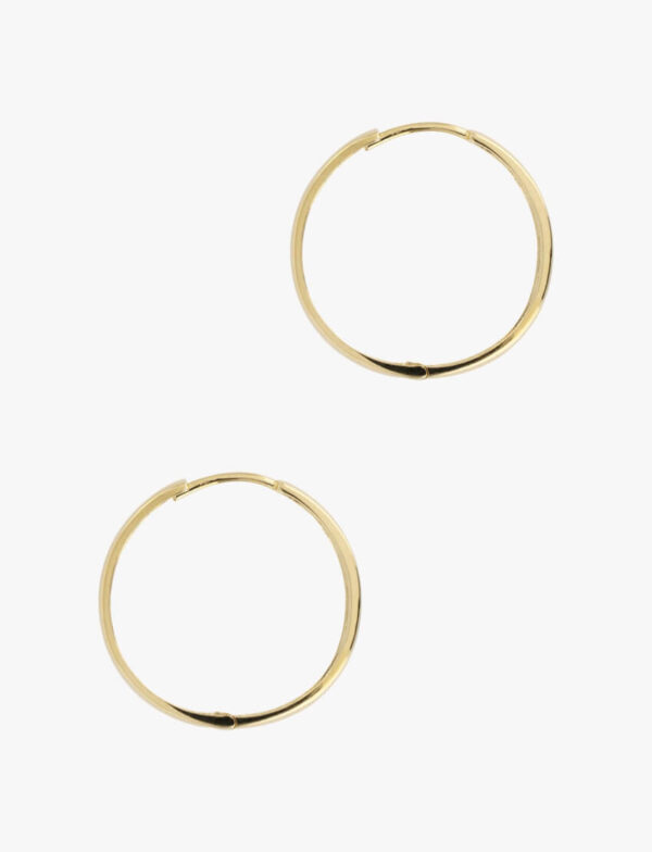 Skinny Hoop Earrings